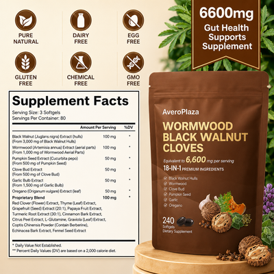 Black Walnut Soft Capsules