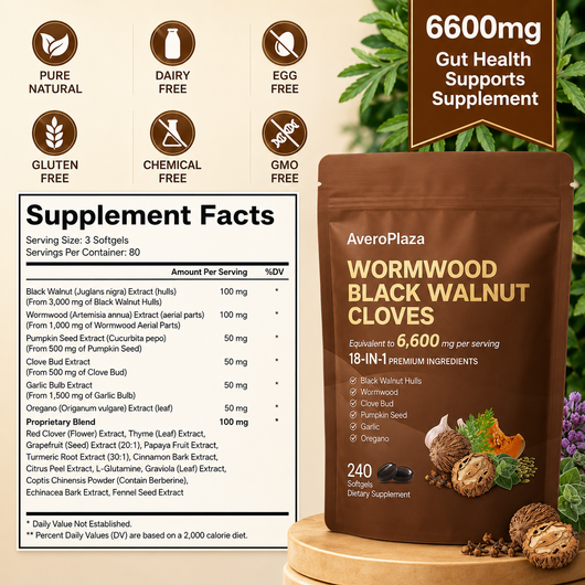 Black Walnut Soft Capsules