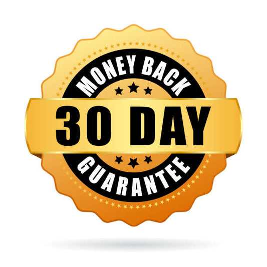 30 Day Money Back Guarantee